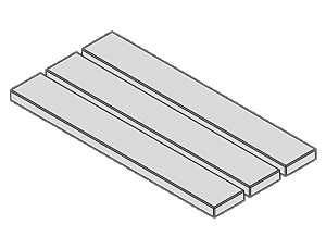 Steinzeichnung Dacapo Sitzcube Holzauflage