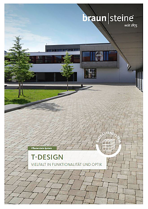 Titelbild der Broschüre "T-Design"