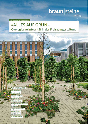 Titelbild der Broschüre "Alles auf Grün""