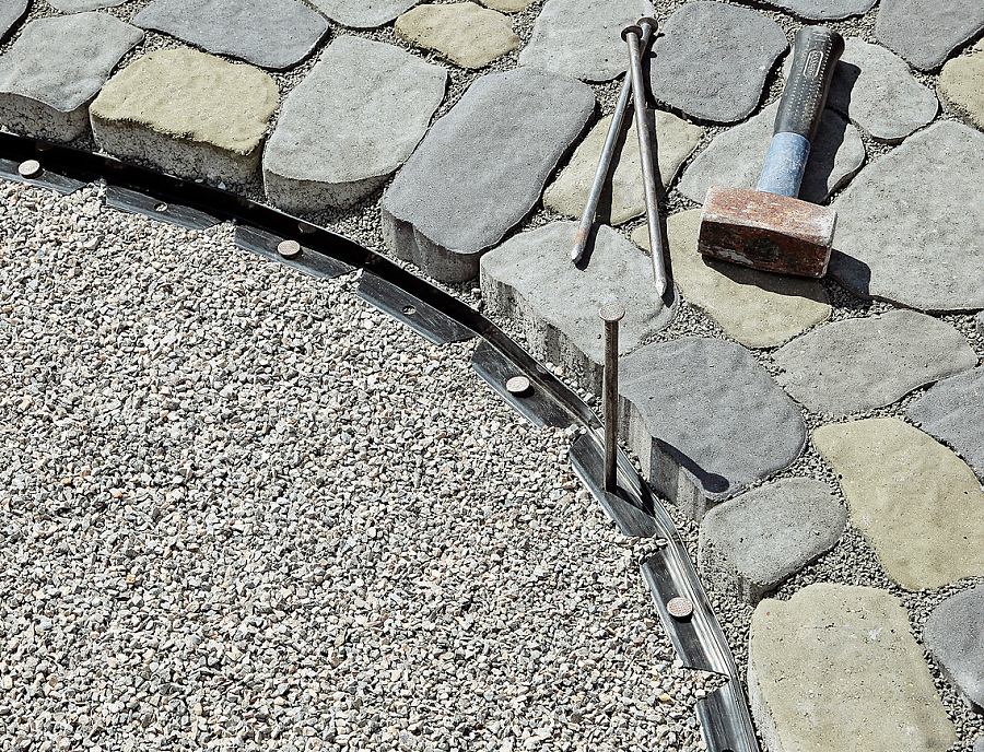 PAVE-EDGE Randbefestigungs-Schiene