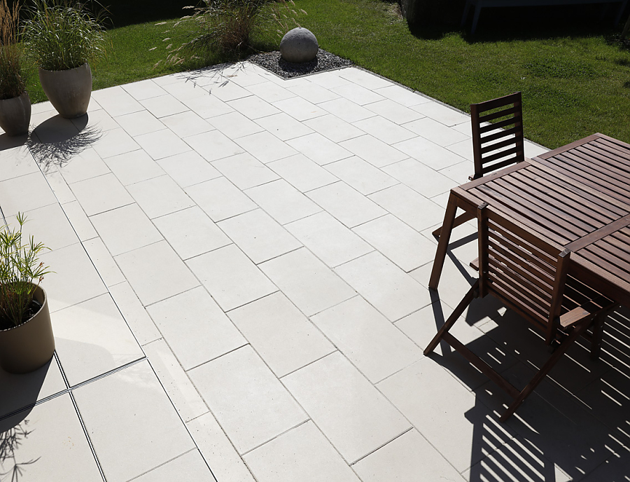 FORUM S Terrassenplatten Farbe Beige