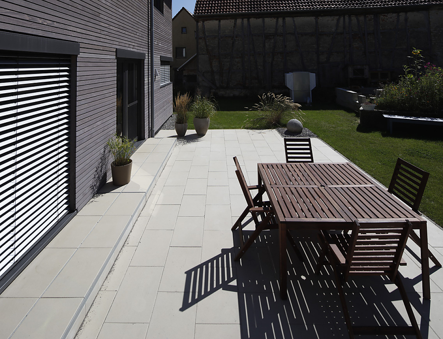 FORUM S Terrassenplatten Farbe Beige