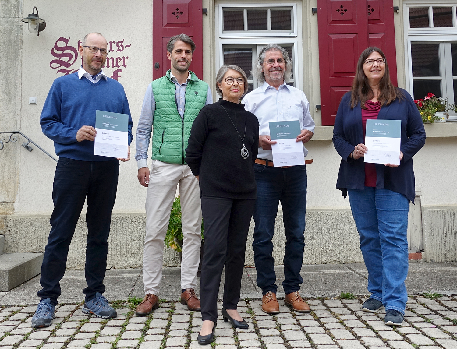 Gruppenfoto der Preisträger